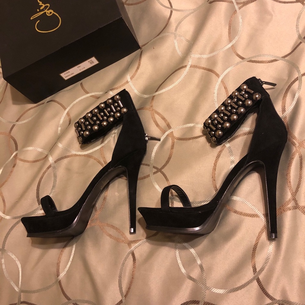 Colin Stewart Black Heels